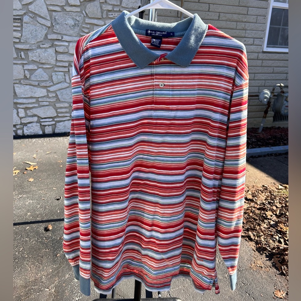 Rugby Style Polo Long Sleeve